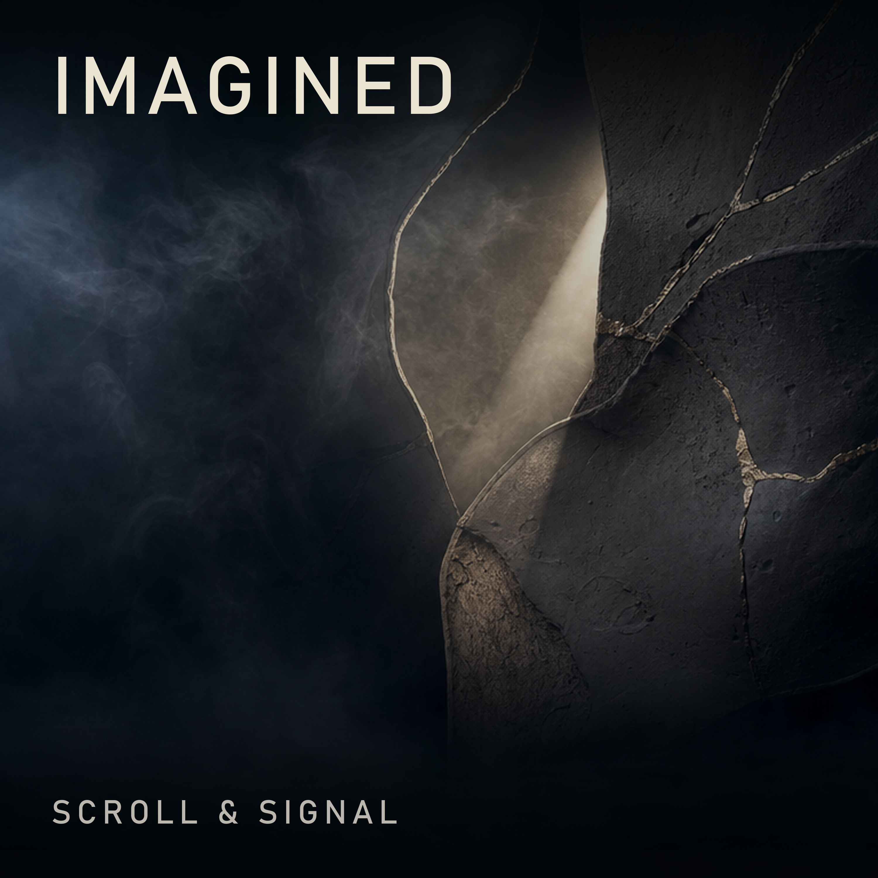 IMAGINED cover art by Scroll & Signal